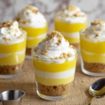 Lemon Cream Parfait Cups