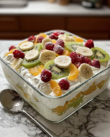Classic Fruit Trifle
