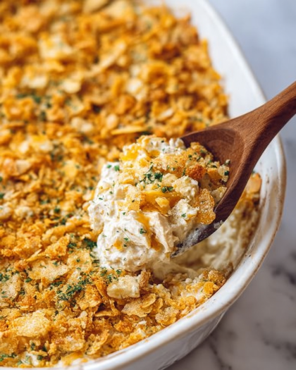 Golden-Brown Crushed Crackers with Green Herbs: A Crispy, Flavorful Kitchen Staple