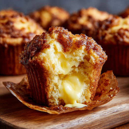 Custard-Filled Muffins