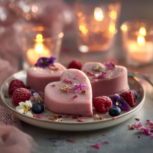 Raspberry Yogurt Frozen Hearts: Cool Sweet Affection Recipe