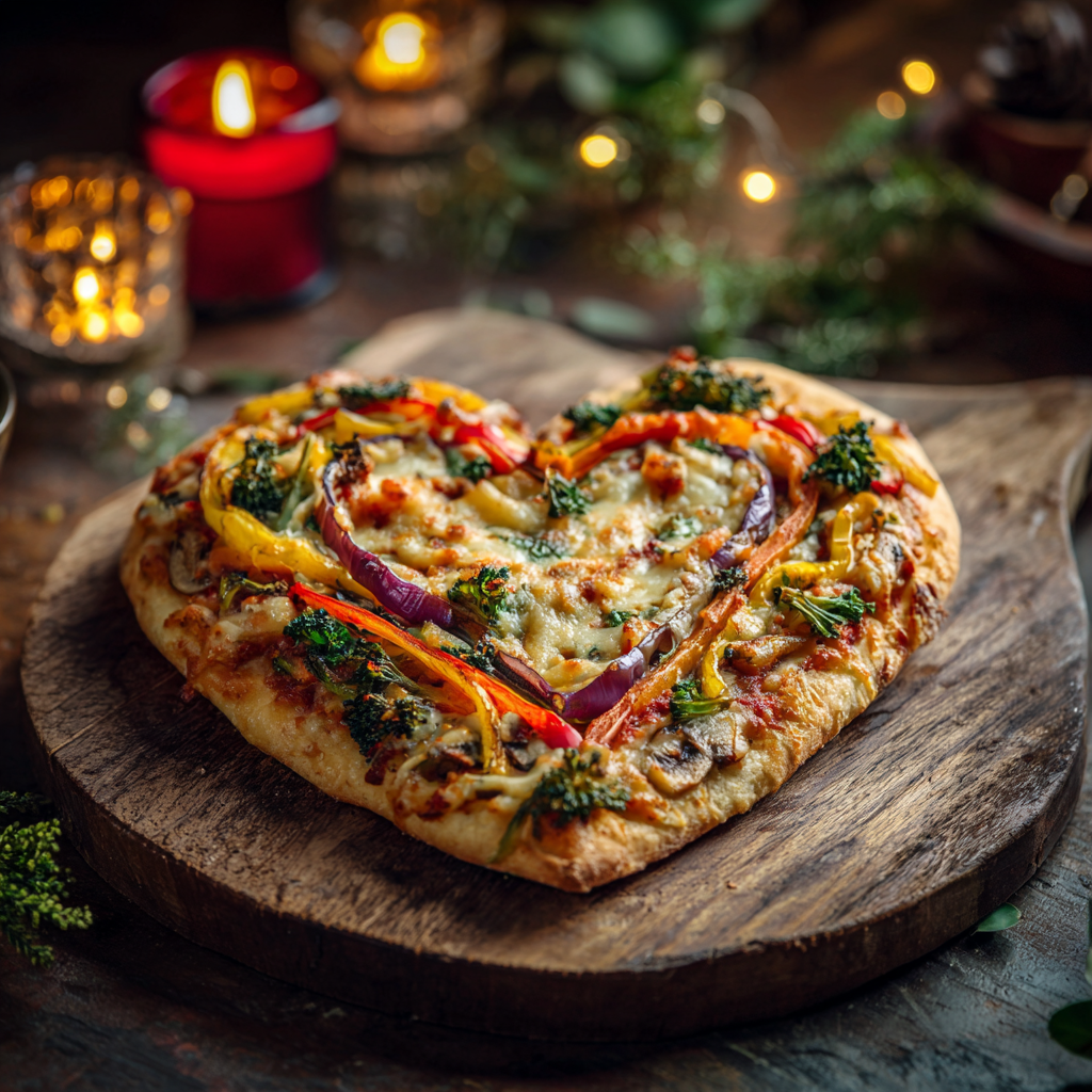 Cupid’s Veggie Pizza Recipe