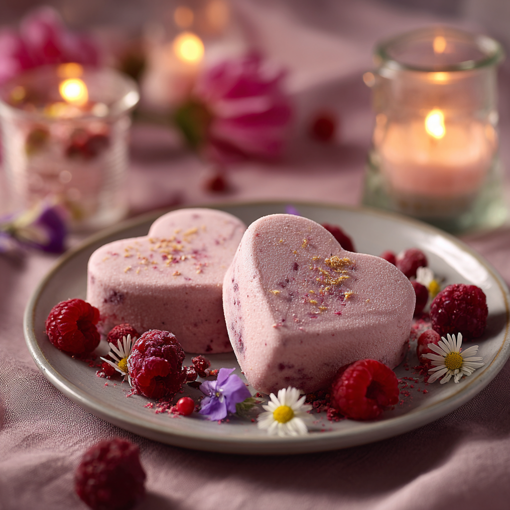 Raspberry Yogurt Frozen Hearts: Cool Sweet Affection Recipe 2 Raspberry Yogurt Frozen Hearts: Cool Sweet Affection Recipe - Recipe Image