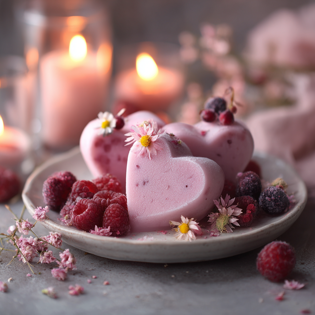 Raspberry Yogurt Frozen Hearts: Cool Sweet Affection Recipe 3 Raspberry Yogurt Frozen Hearts: Cool Sweet Affection Recipe - Recipe Image