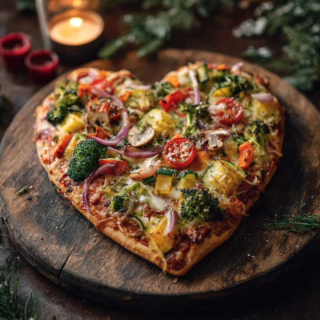 Cupid’s Veggie Pizza Recipe - Recipe Image