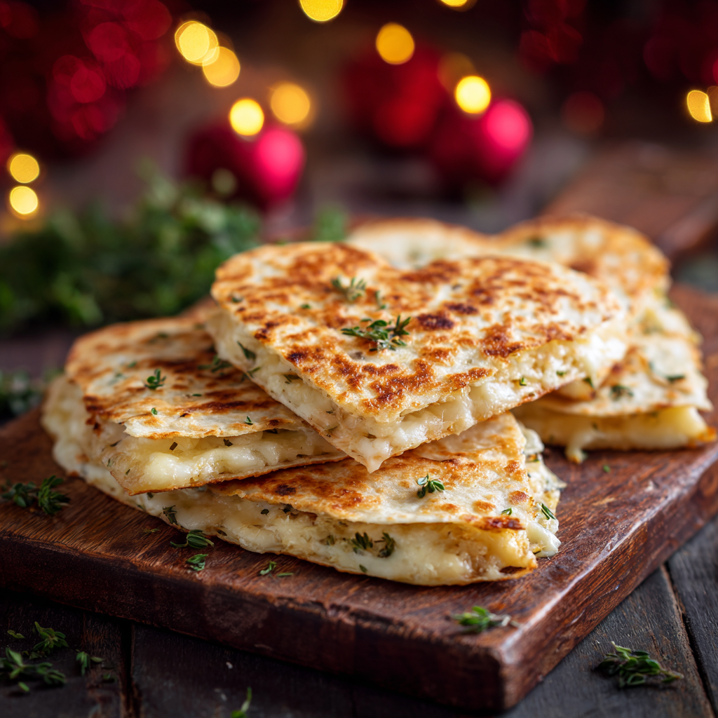 Heart-Shaped Quesadillas Recipe 3 Heart-Shaped Quesadillas Recipe - Recipe Image