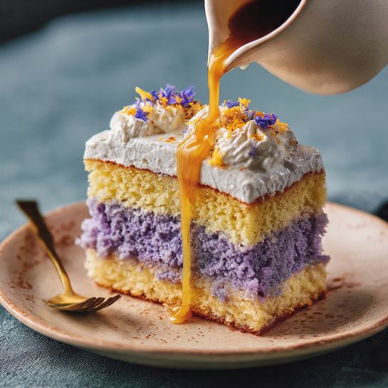 Ube Tres Leches Cake: Indulge in Creamy Tropical Bliss Recipe