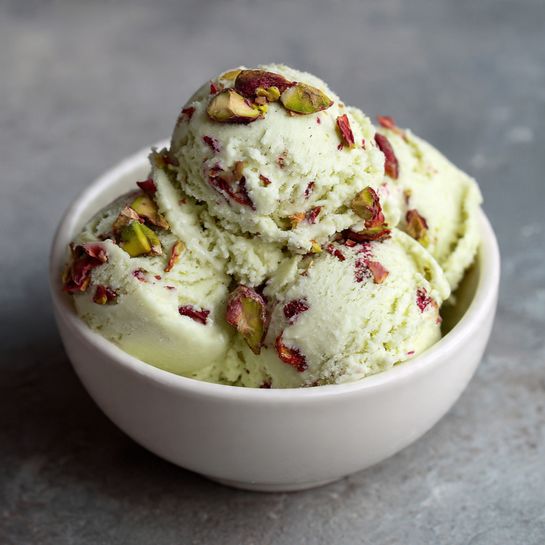 Rose Pistachio Ice Cream – Easy Dessert Recipe - Recipe Image