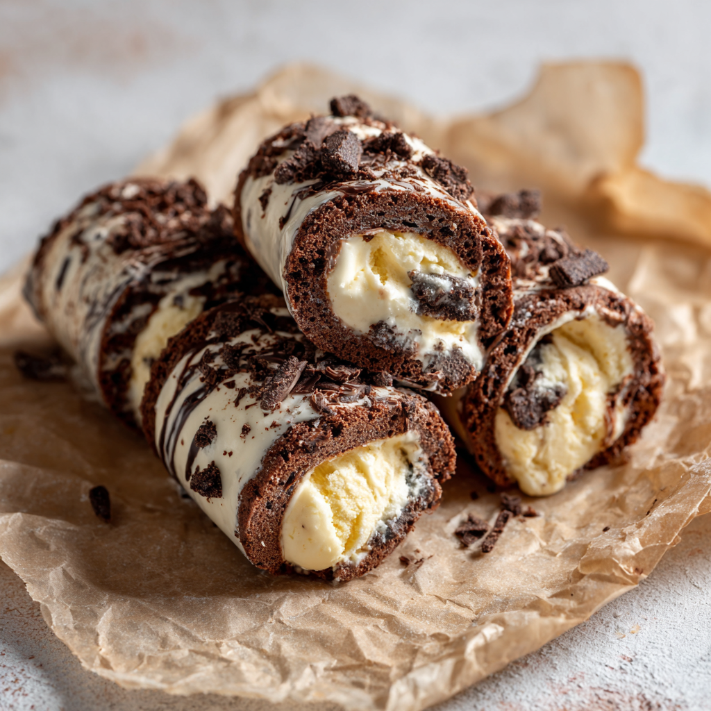 Ice Cream Sandwich Rolls: Frozen Pull Trend Recipe