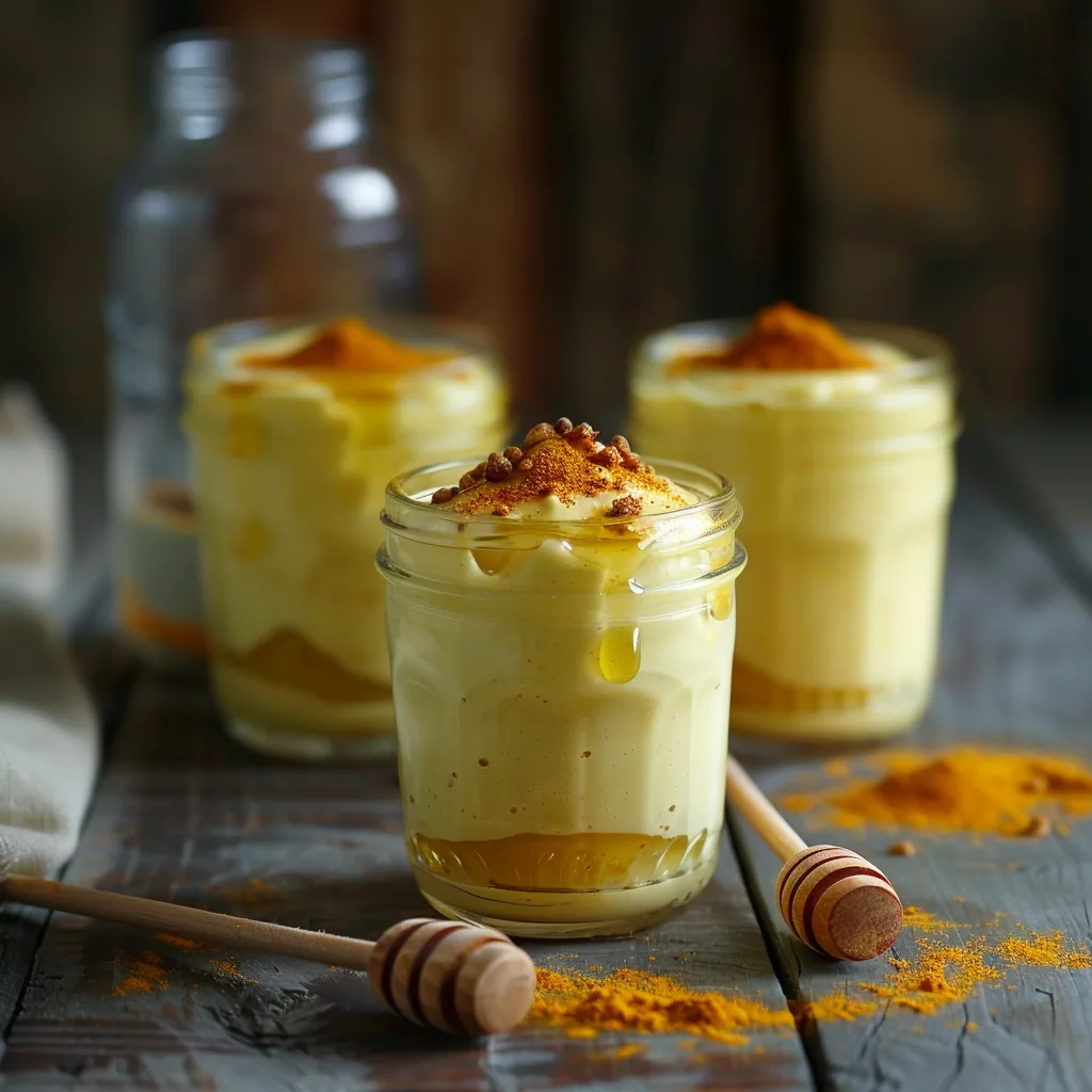 Golden Turmeric Yogurt Cups: Warm Glow Treat Recipe