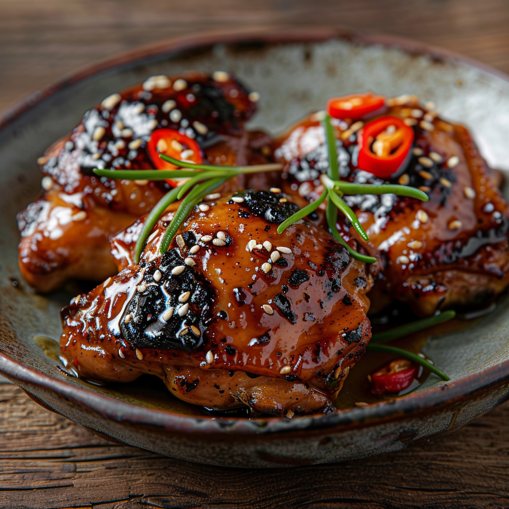 Spicy Honey Glazed Chicken Thighs: Sweet Heat Perfection Recipe