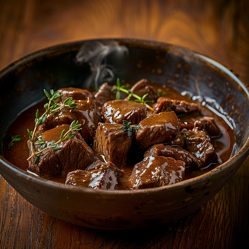 ep Savory Delight This slow-cooked beef Recipe