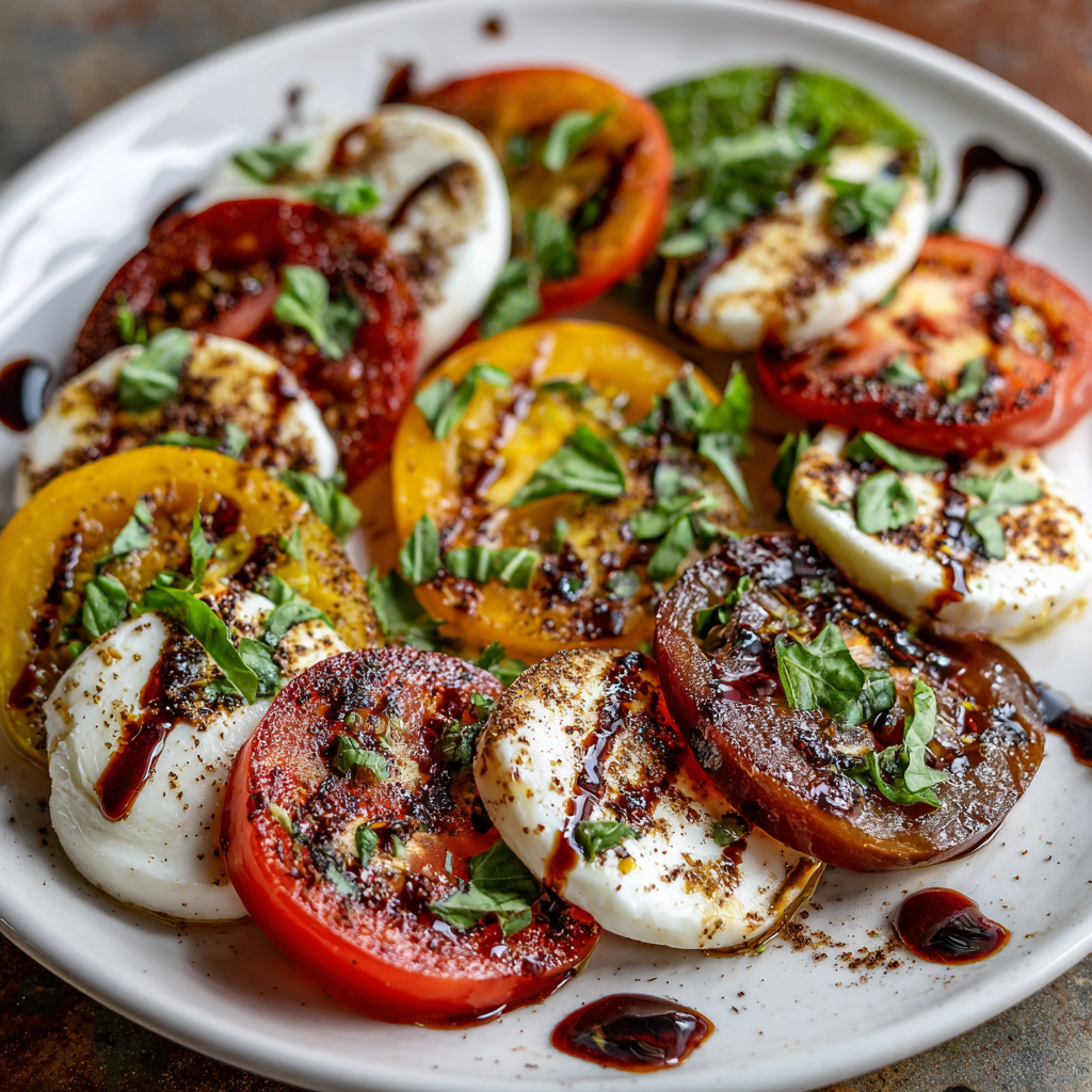 Caprese Salad with Balsamic Glaze Recipe