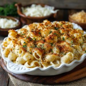 Truffle Mac & Cheese Bake Recipe