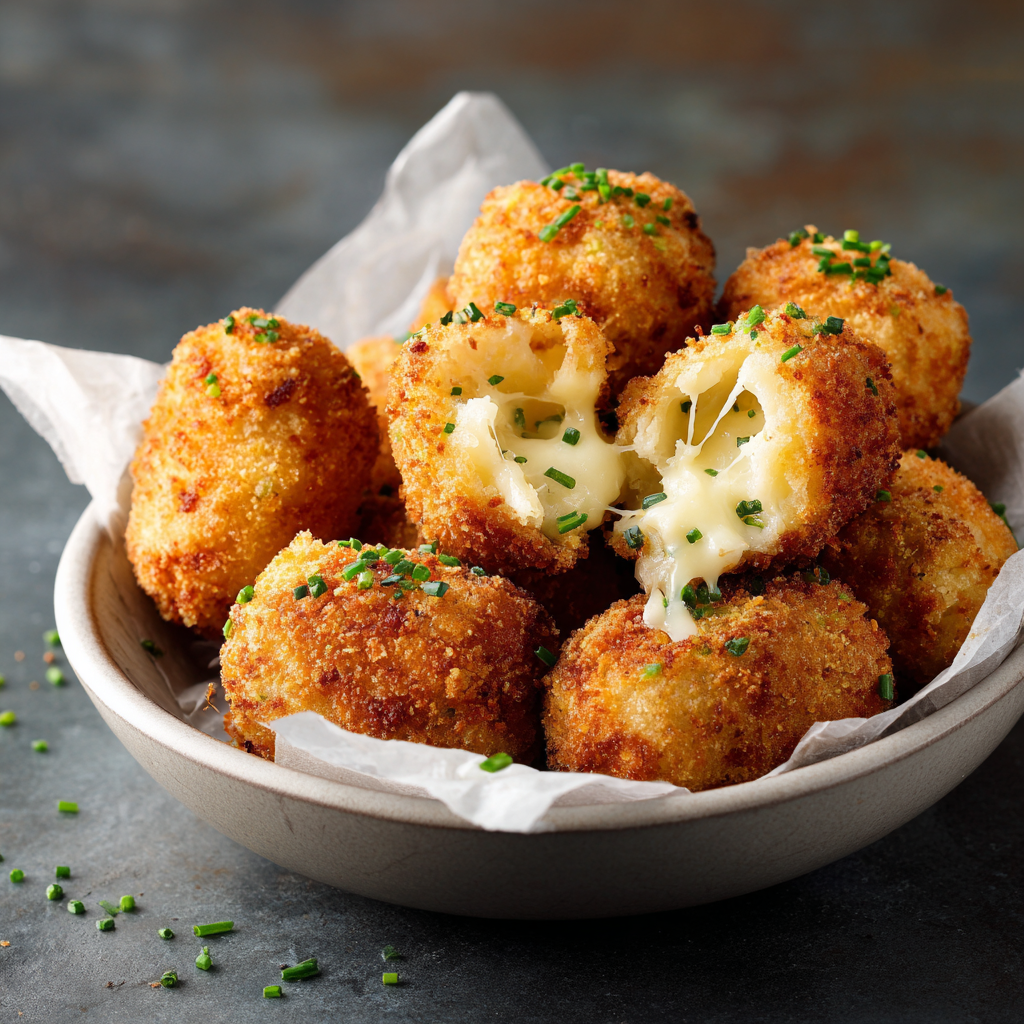 Potato & Cheese Croquettes Recipe