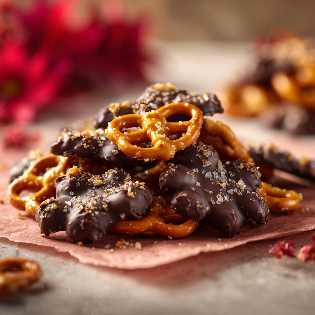 Valentine’s Day Caramel Pretzel Bites: An Amazing Ultimate Recipe
 - Recipe Image