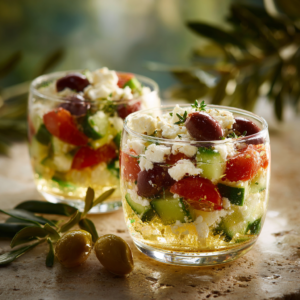 Mediterranean Feta Olive Cups Recipe