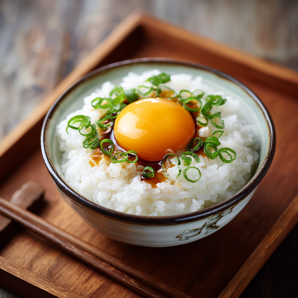 Tamago Kake Gohan (TKG Japanese Egg on Rice) Recipe