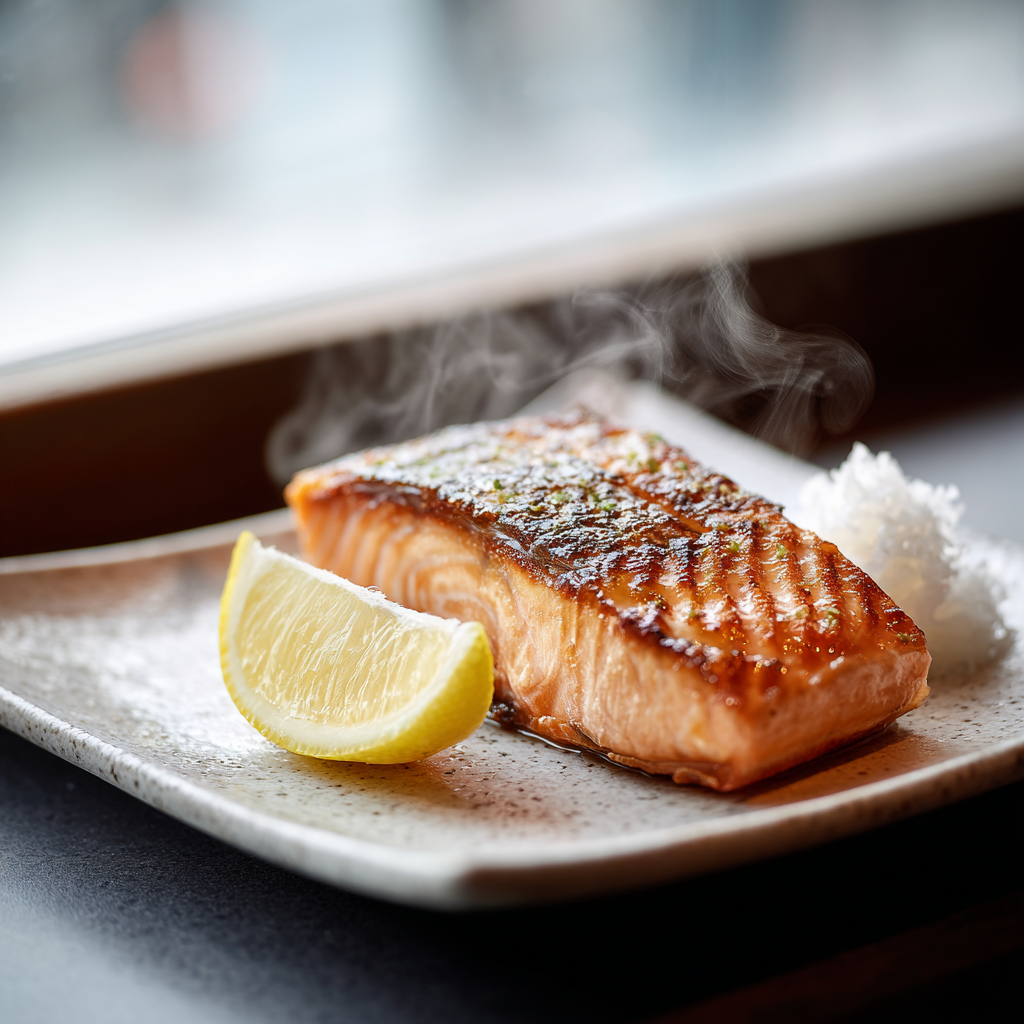 Japanese Salted Salmon (Shiozake) Recipe