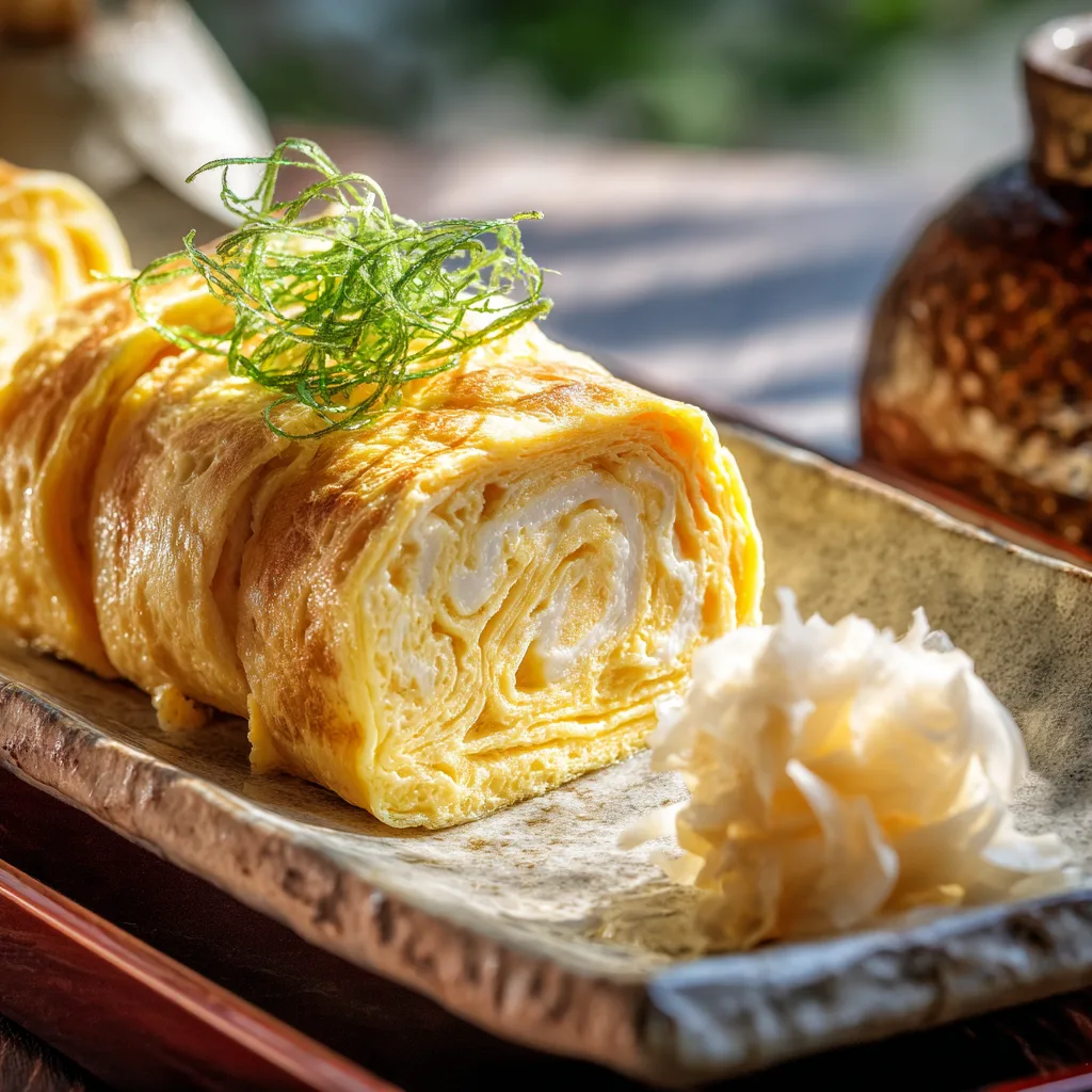 Dashimaki Tamago (Japanese Rolled Omelette) Recipe