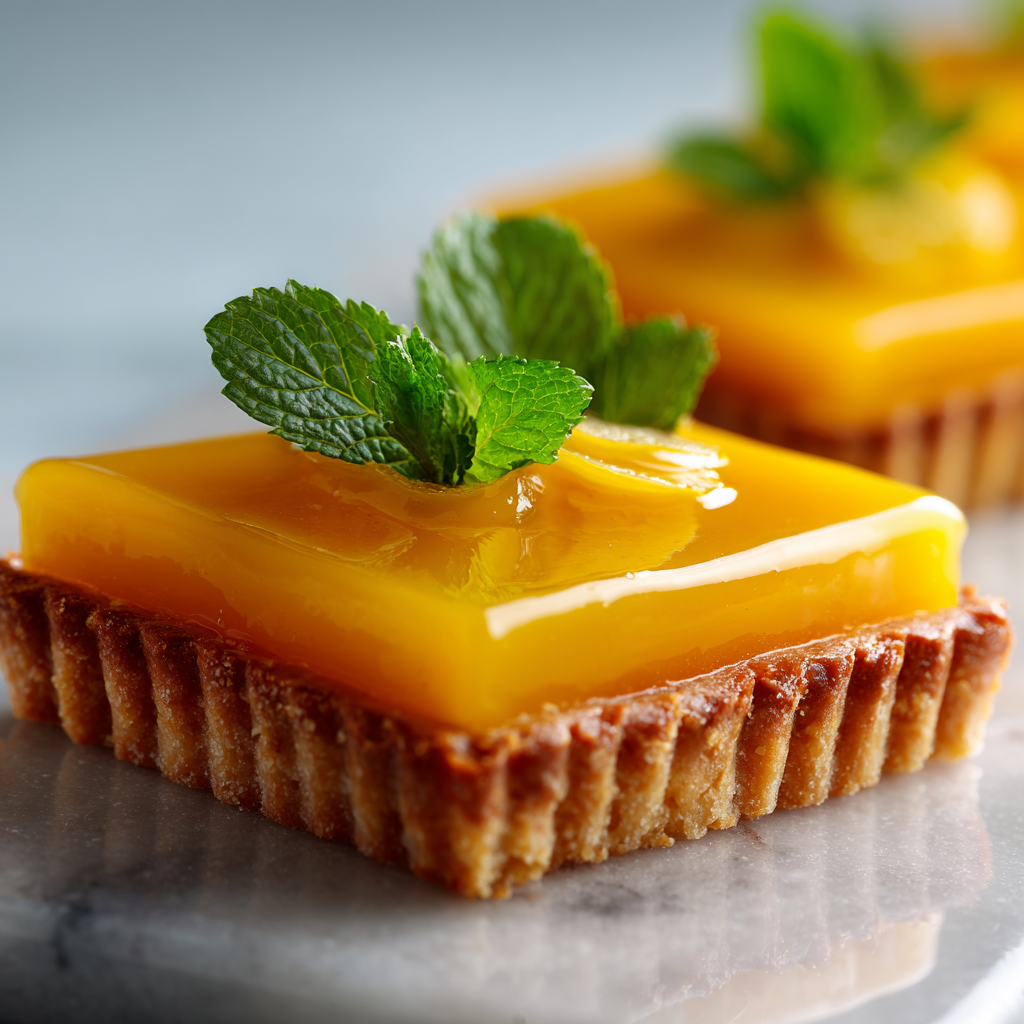 Mango Curd Tart Recipe