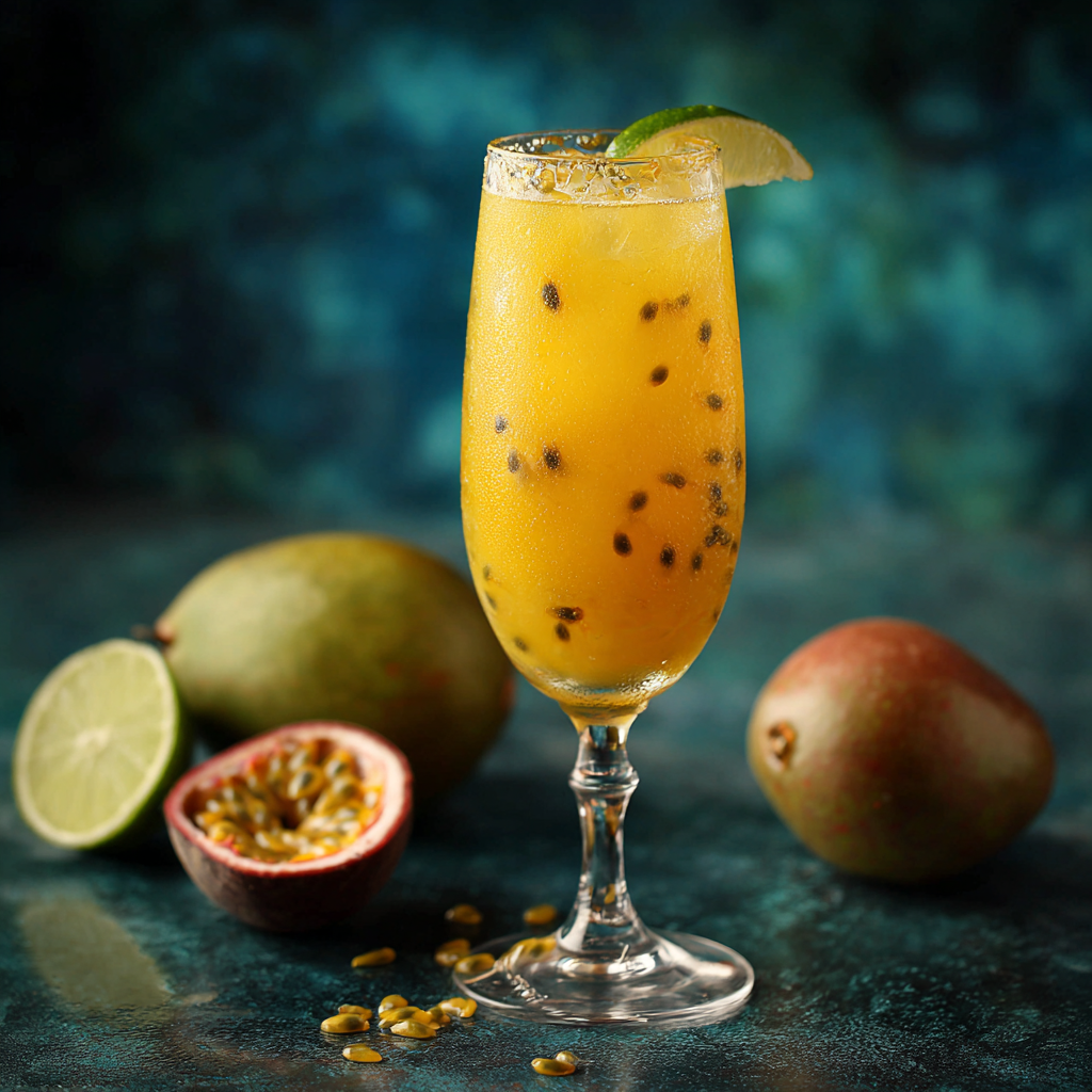 Mango Passion Mocktail Recipe