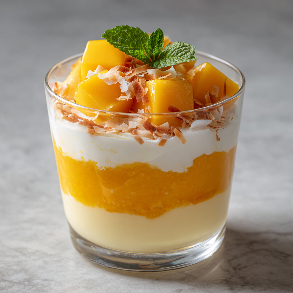 Coconut Mango Parfait Recipe