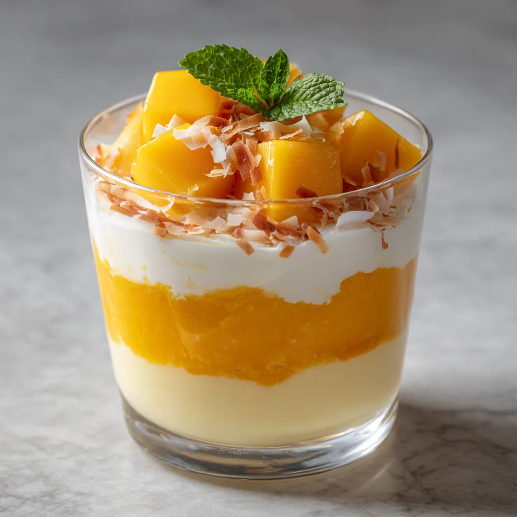 Coconut Mango Parfait Recipe