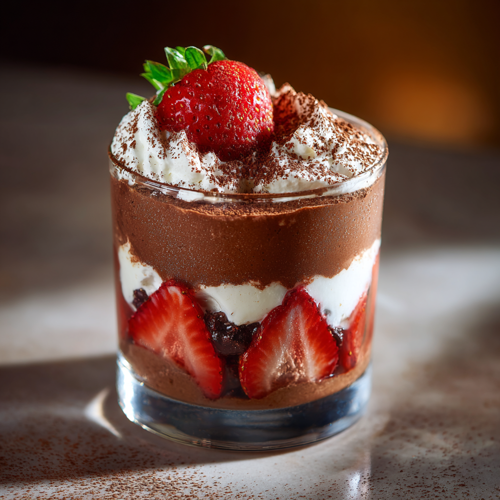 Chocolate Strawberry Parfait Recipe