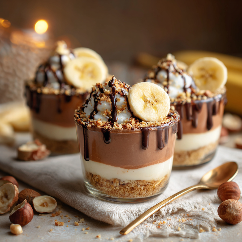 Nutella Banana Cups Recipe - Recipe Image