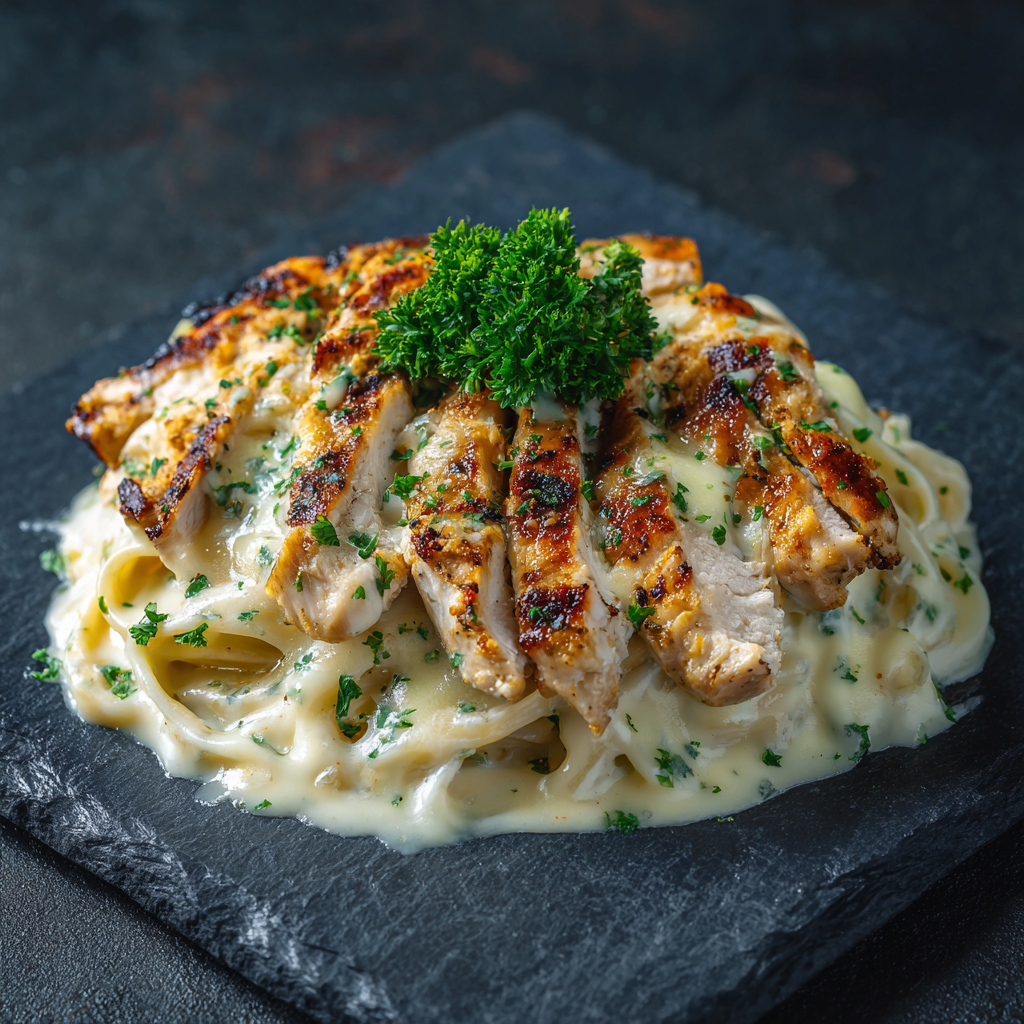 Chicken Alfredo Pizza Recipe