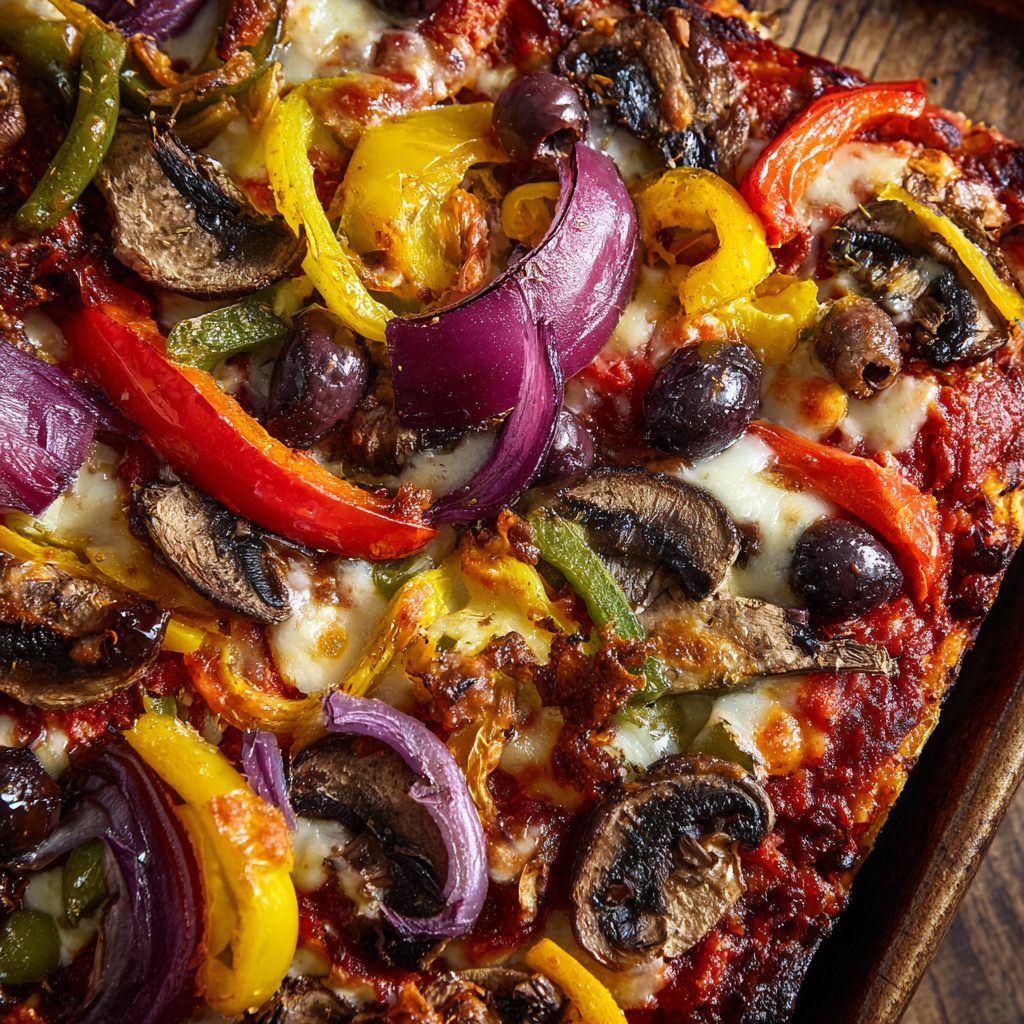 Veggie Supreme Pizza Recipe