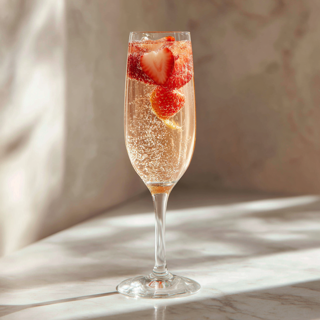 Strawberry Limoncello Prosecco Recipe