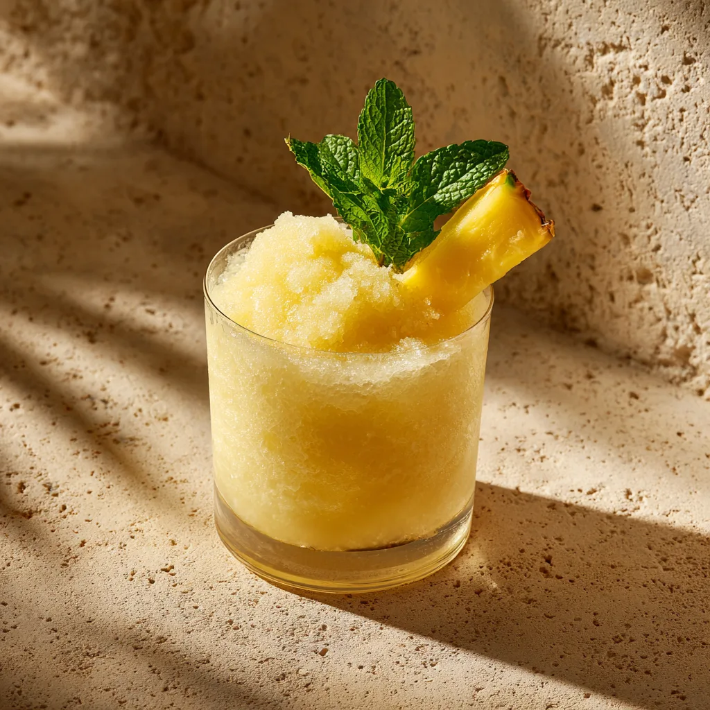 Pineapple Rum Slush Recipe