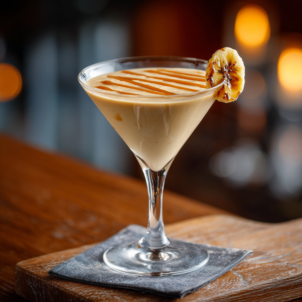 Bananas Foster Martini Recipe