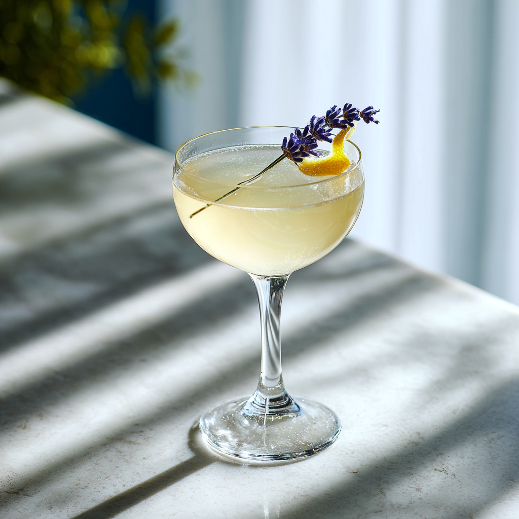Limoncello Lavender Cocktail Recipe