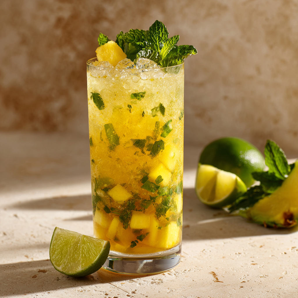 Mango Pineapple Mojito Recipe