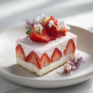 Strawberry Cloud Cheesecake Recipe