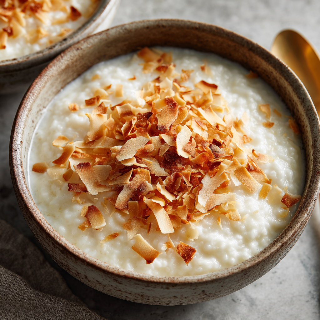 Creamy Coconut Rice Pudding Recipe 2 Creamy Coconut Rice Pudding Recipe - Recipe Image