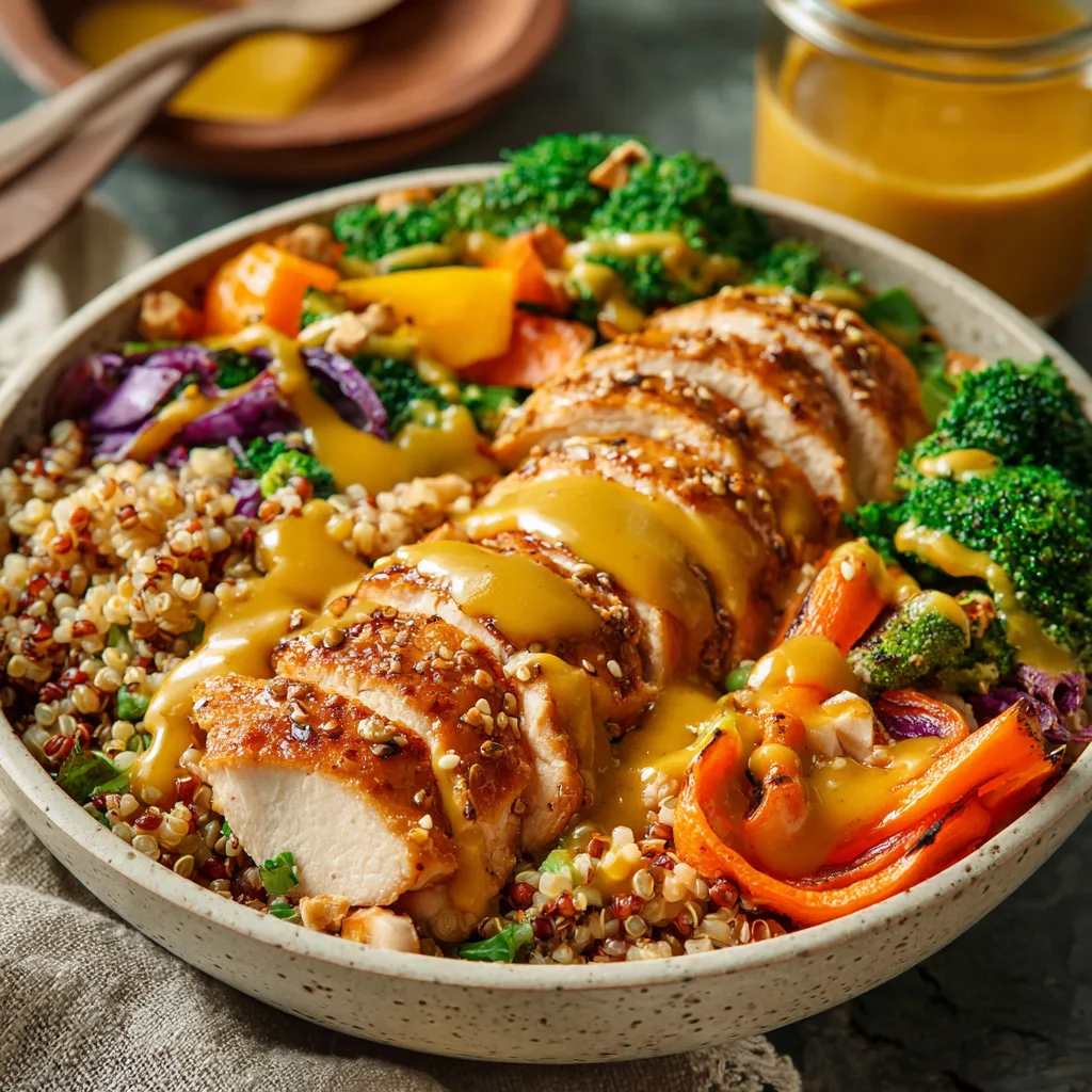 Spicy Paprika Chicken Sweet Potato Bowl Recipe 2 Spicy Paprika Chicken Sweet Potato Bowl Recipe - Recipe Image