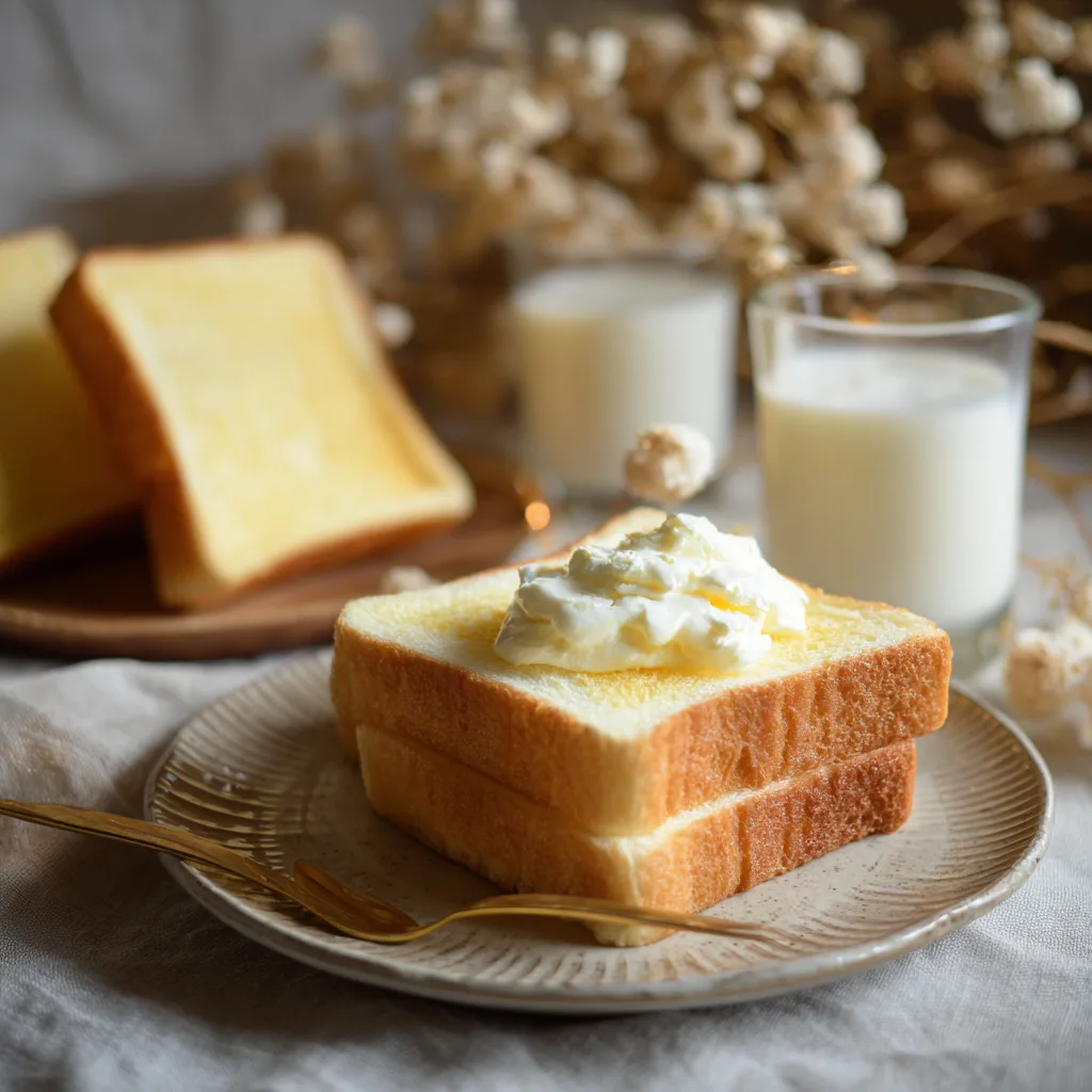 Milk Toast Sweet Version: Cozy Aesthetic Trend Recipe - Recipe Image