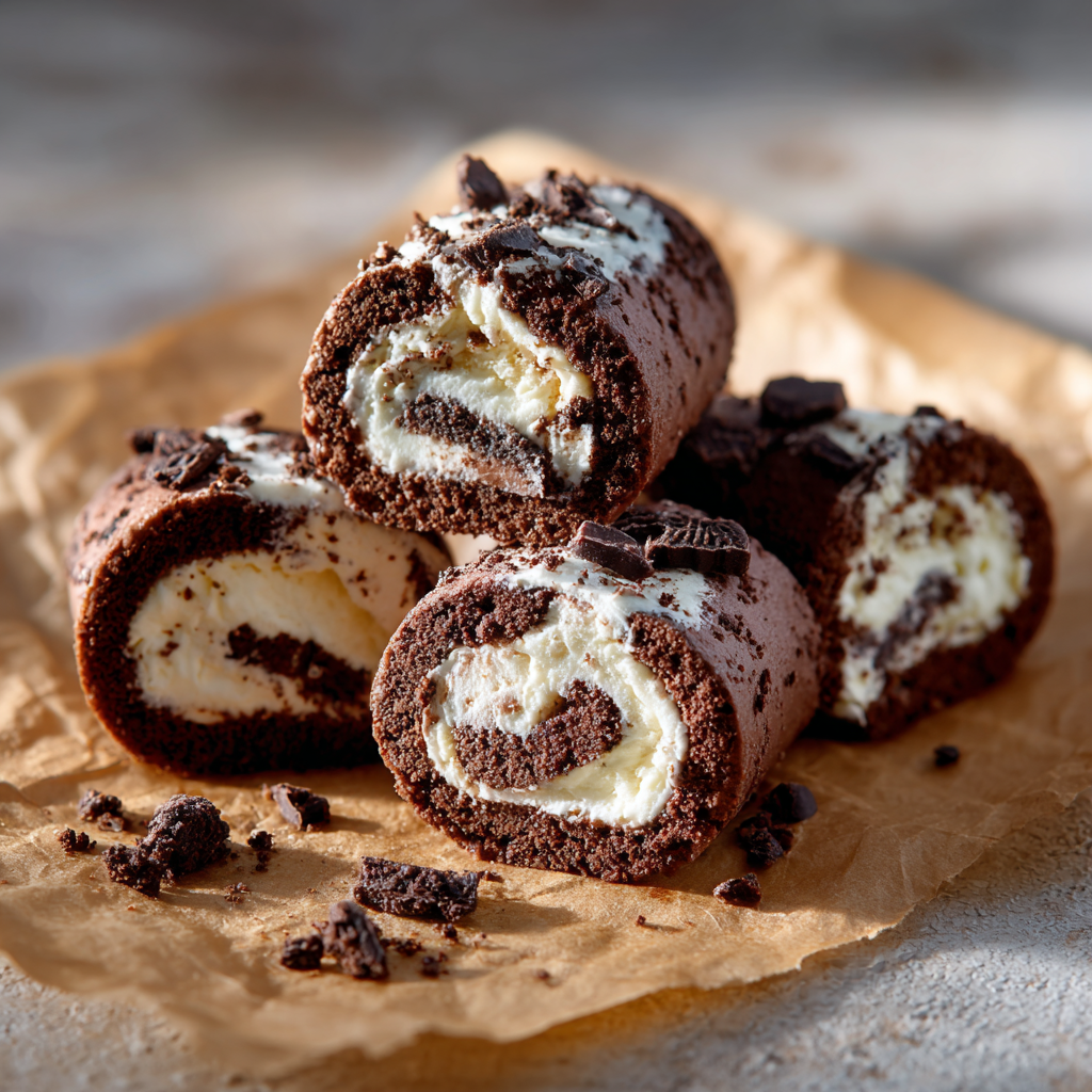 Ice Cream Sandwich Rolls: Frozen Pull Trend Recipe - Recipe Image