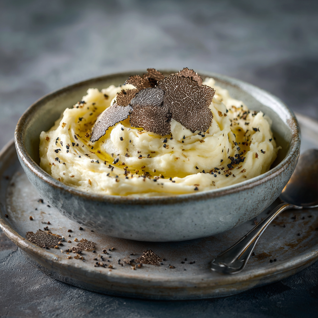 Truffle Mashed Potatoes Recipe - Recipe Image