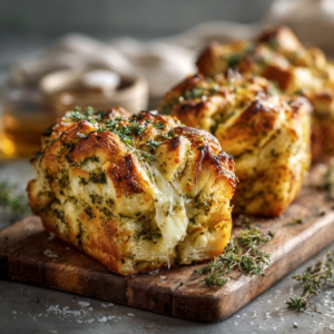 Parmesan & Herb Pull-Apart Bread Recipe