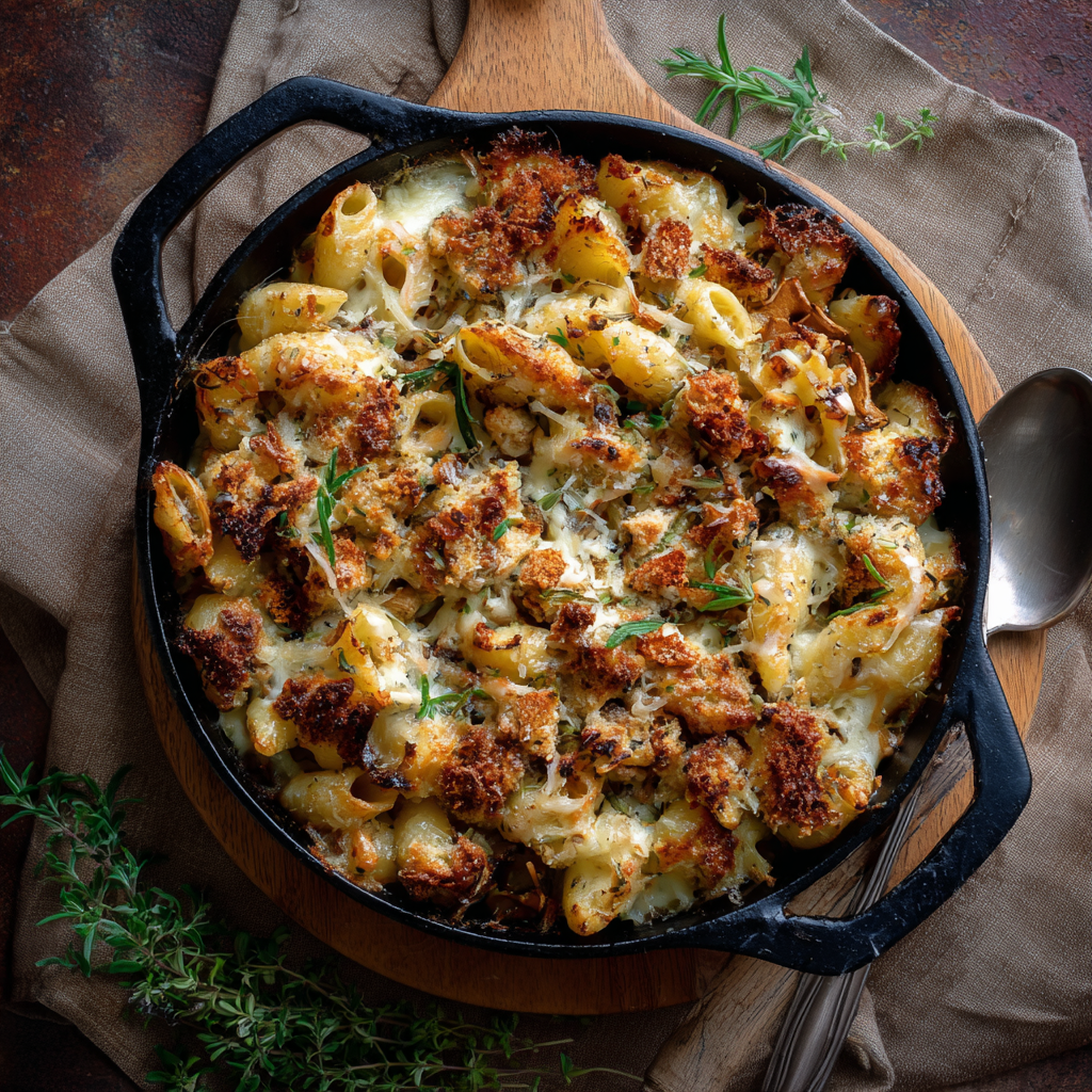 Truffle Mac & Cheese Bake Recipe - Recipe Image