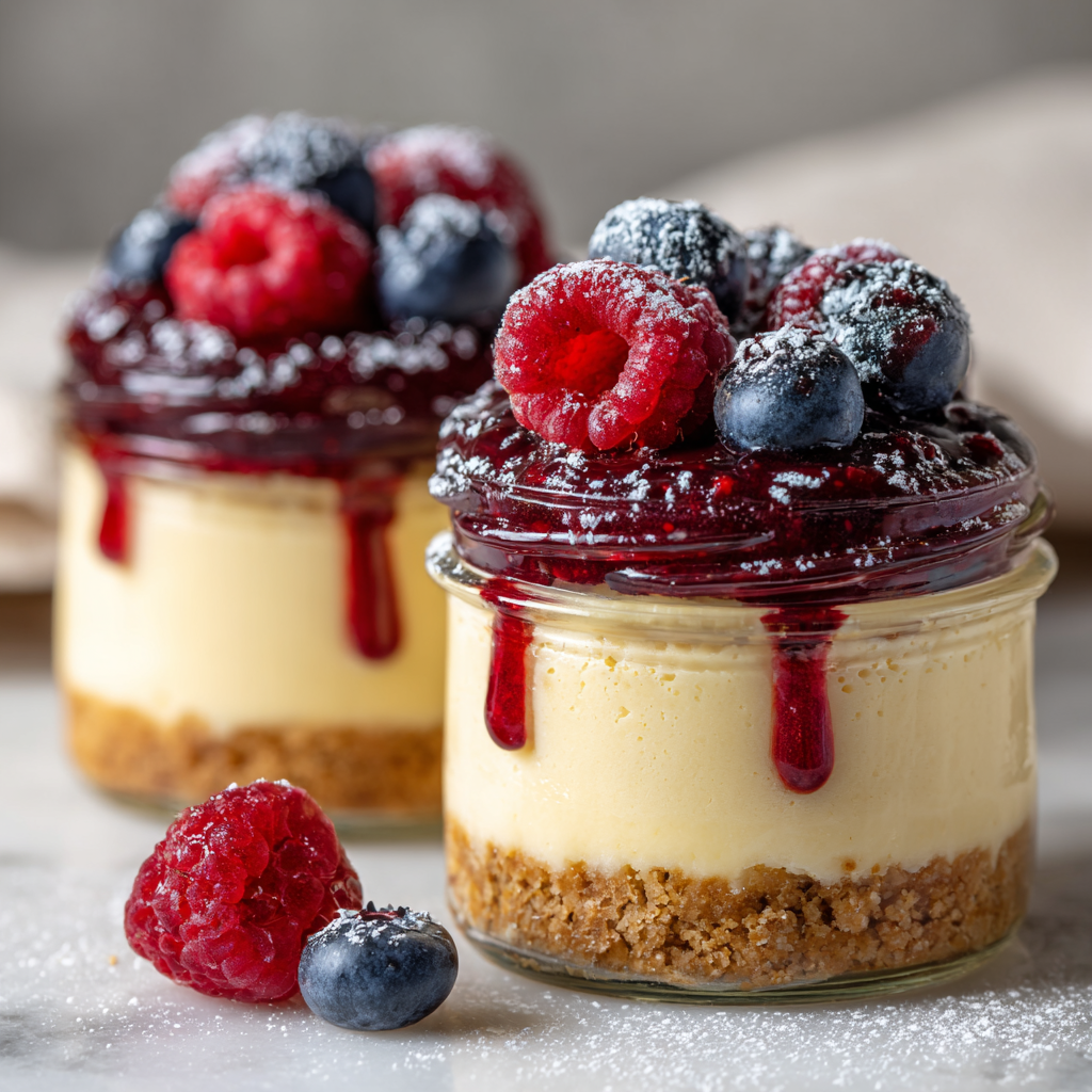 Cheesecake Cups Recipe - Recipe Image