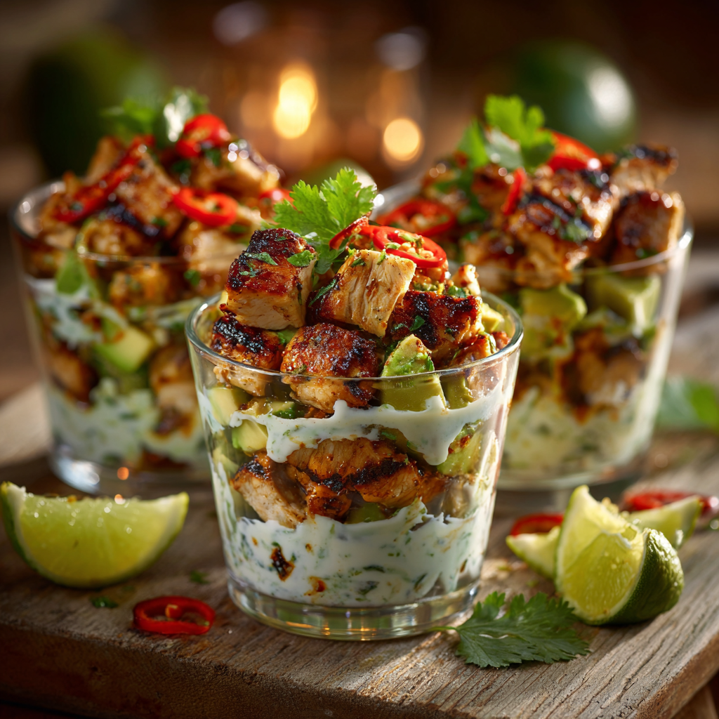Spicy Chicken Avocado Cups Recipe - Recipe Image