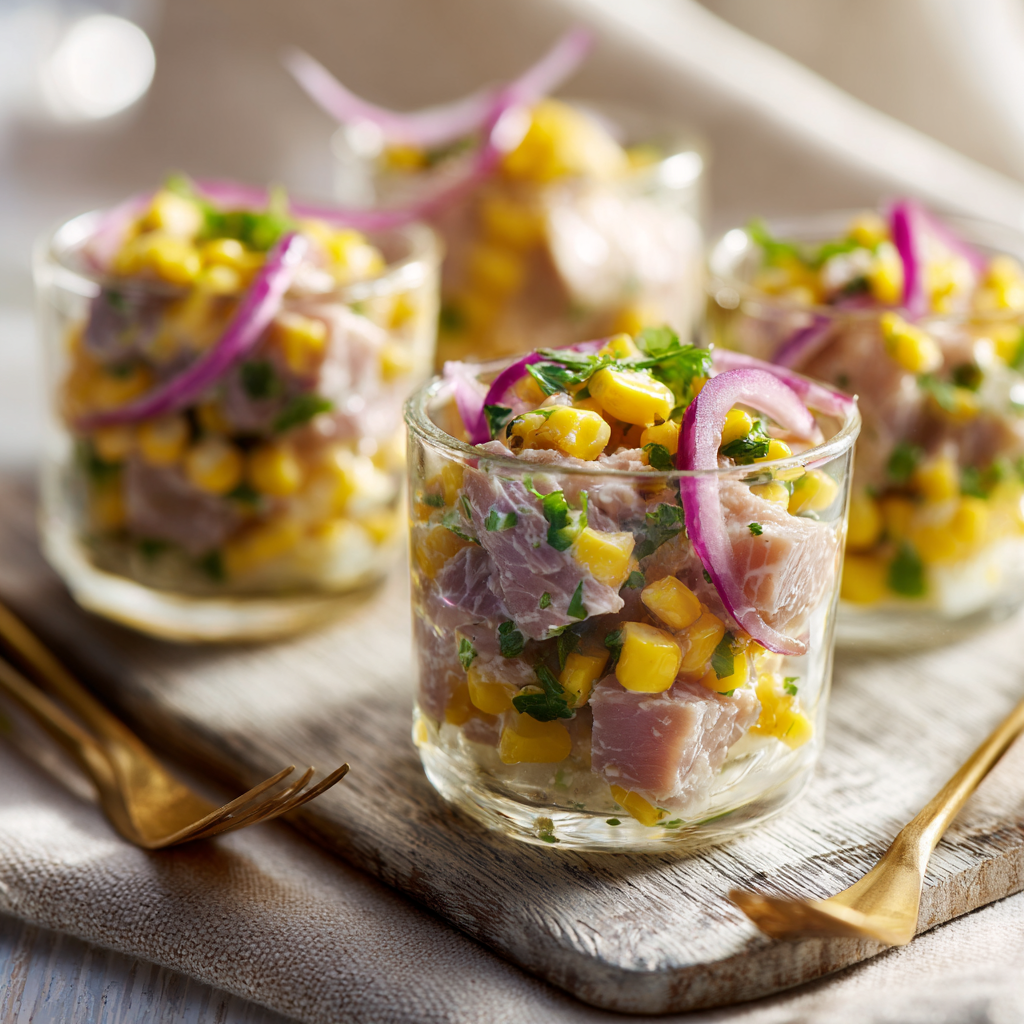 Tuna Sweet Corn Savory Cups Recipe 2 Tuna Sweet Corn Savory Cups Recipe - Recipe Image