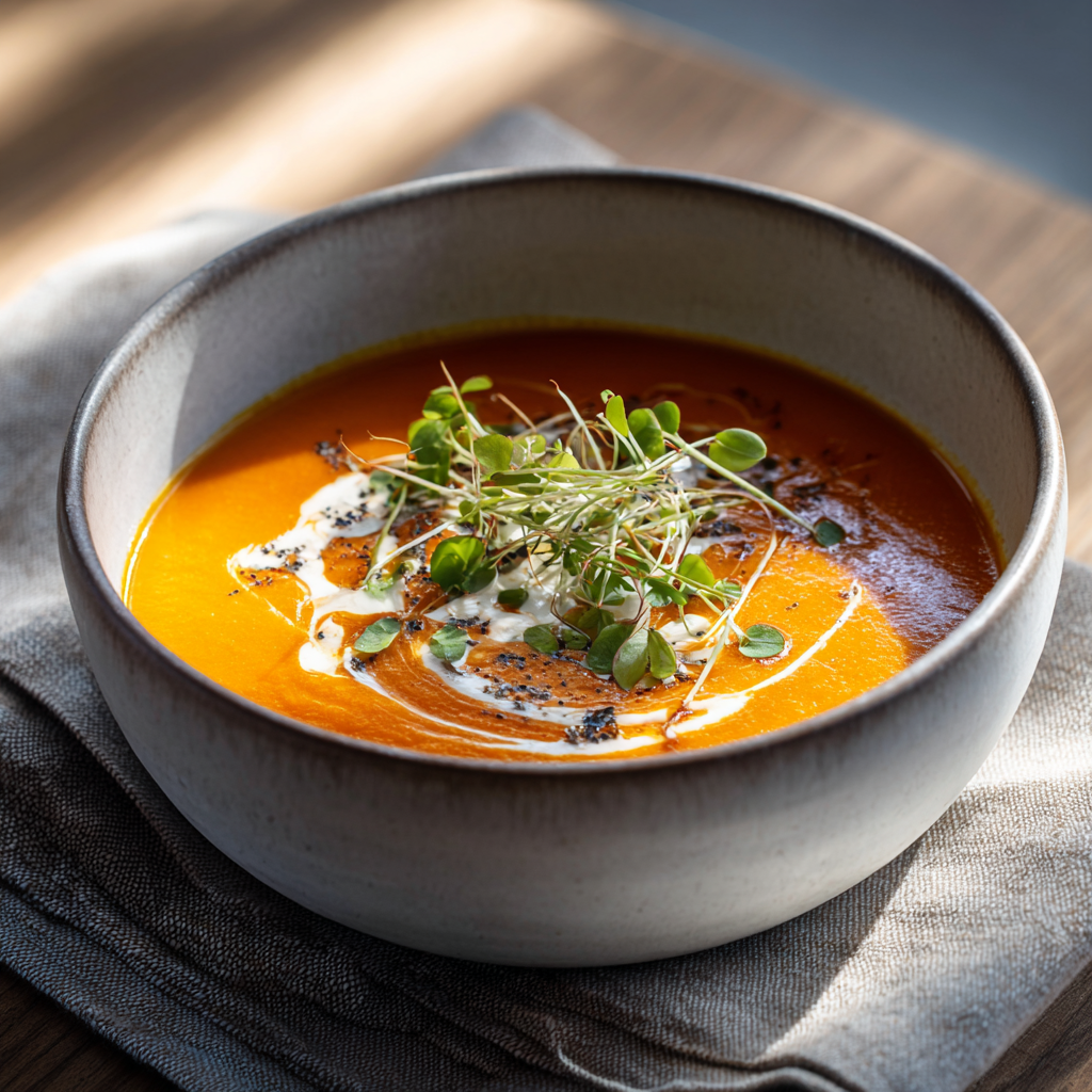 Carrot ginger soup Recipe - Recipe Image