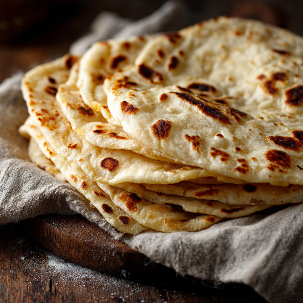 Roti flatbread Recipe - Recipe Image